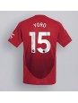 Manchester United Leny Yoro #15 Domaci Dres 2024-25 Kratak Rukavima